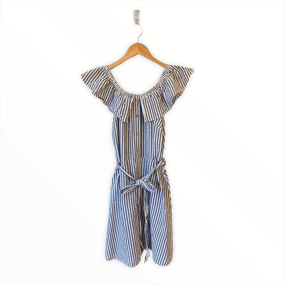 Striped Ladies Dress - Picture 1 of 4